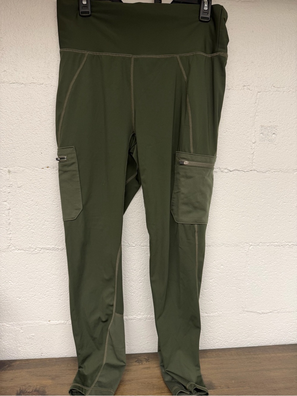 Wrangler Olive Green Cargo Active Pants